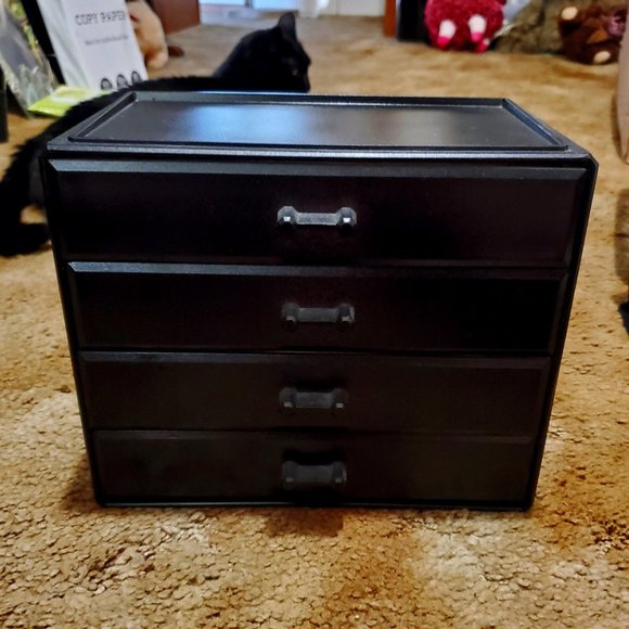 Black Makeup Organizer Drawers - Picture 2 of 3